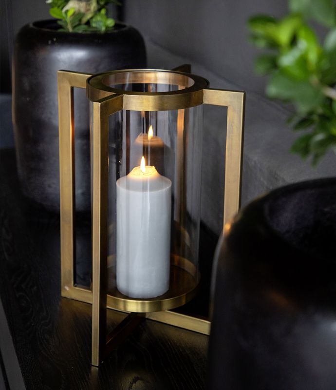 VERANO lyslykt brass M 