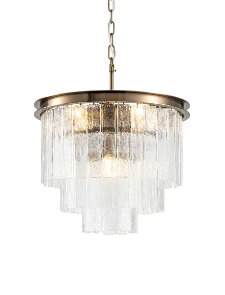 Hovedbilde Taklampe Bradford Ø50cm H40cm 5 lys clear crystal ...