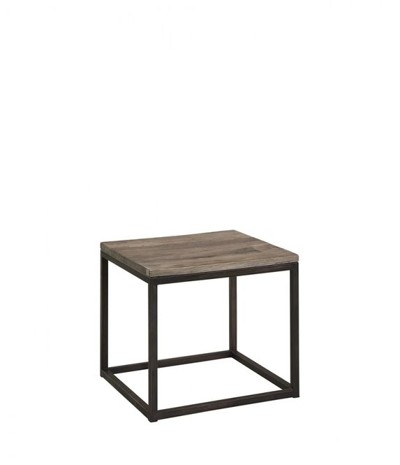 Hovedbilde ELMWOOD Old elm 55x55 sidebord - lampebord