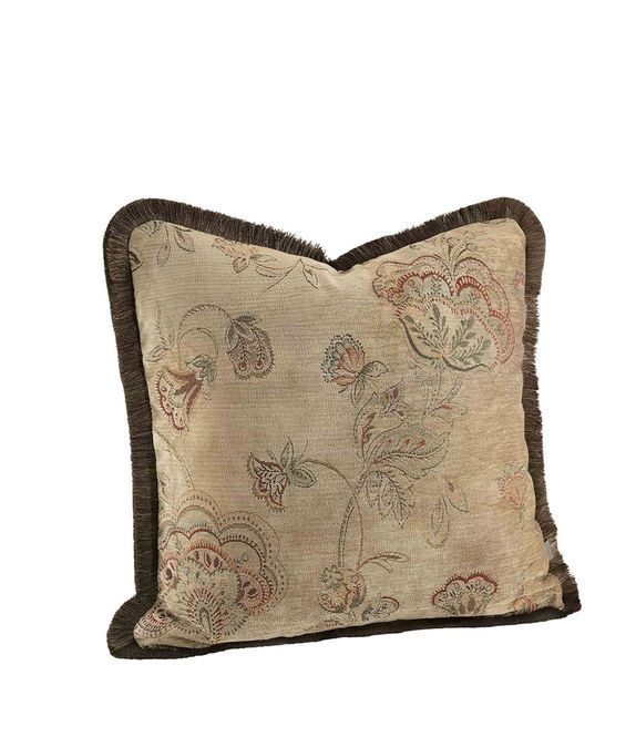 Hovedbilde MIRALAGO FLOWER BEIGE putetrekki 50x50