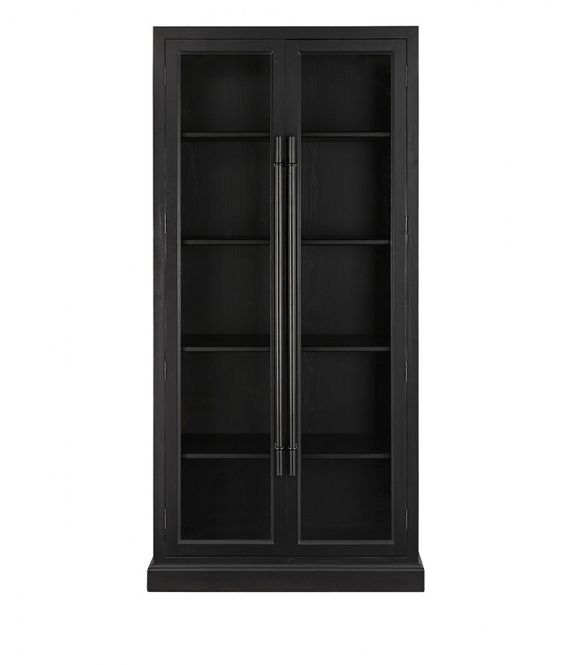 Hovedbilde NARBONNE vitrineskap black