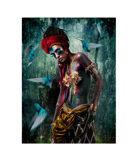 Hovedbilde KOLIBRI GN8237 80x120 cm printet på plexi