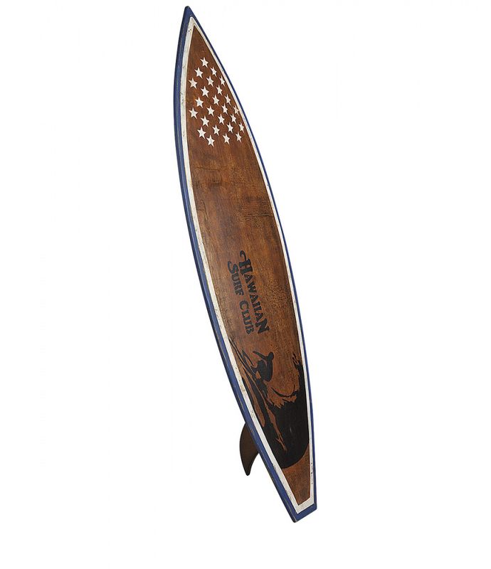 Surfebrett   Java oak. Antique.