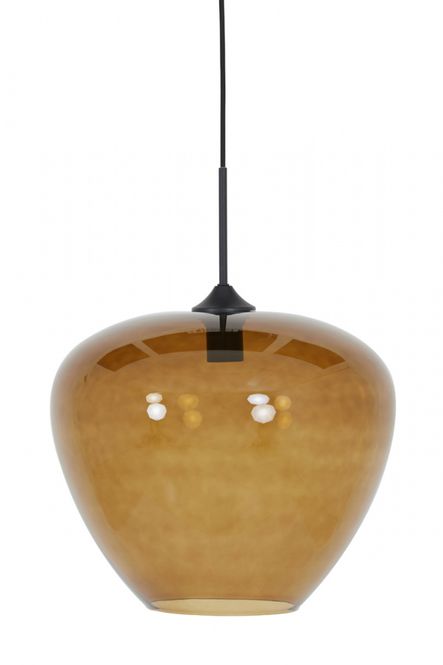 Hovedbilde MAYSON glass brown+black   Hanging lamp Ø40x34 cm ...