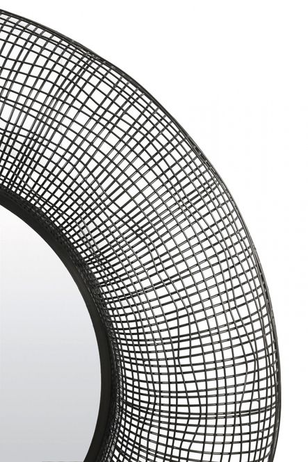 Hovedbilde Mirror Ø78x12 cm SAMAT black 7312712