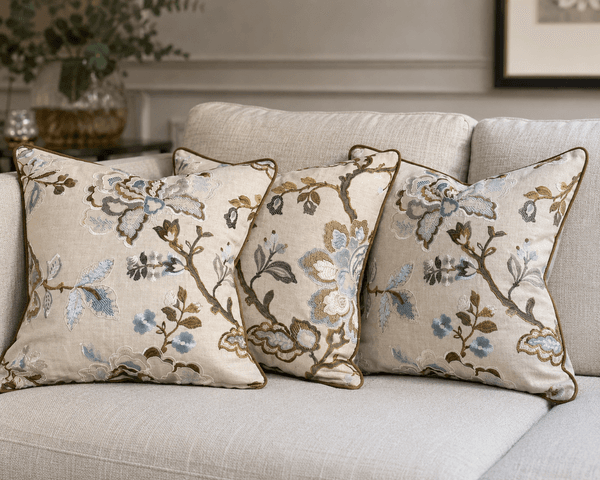 Hovedbilde Putetrekk i Sanderson Anelique Wedgewood sable ...