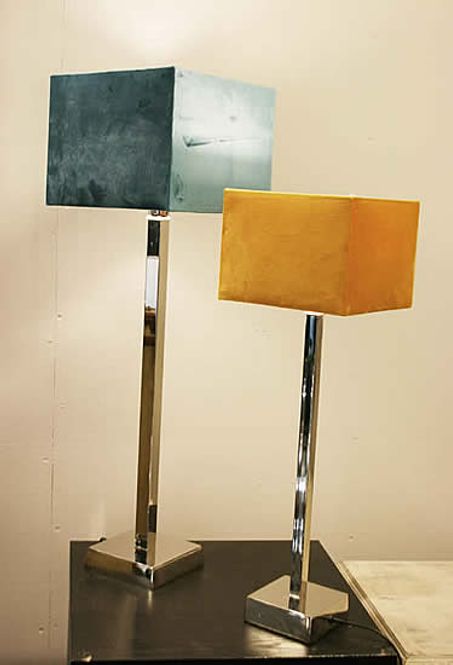 Hovedbilde Vilde bordlampe krom 60cm 