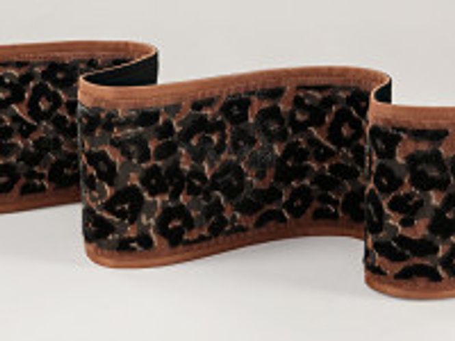 Hovedbilde Leopard Velvet Braid Olivette trimmings