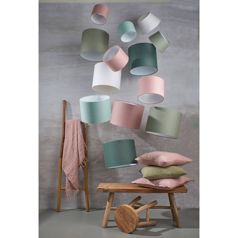 Shade cylinder 25-25-18 cm LIVIGNO pink