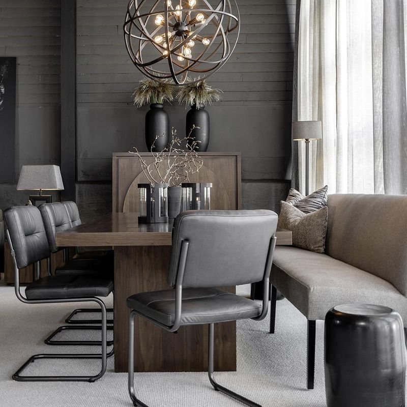 CASPIAN spisestuestol i skinn  Artikelnummer:04-97609