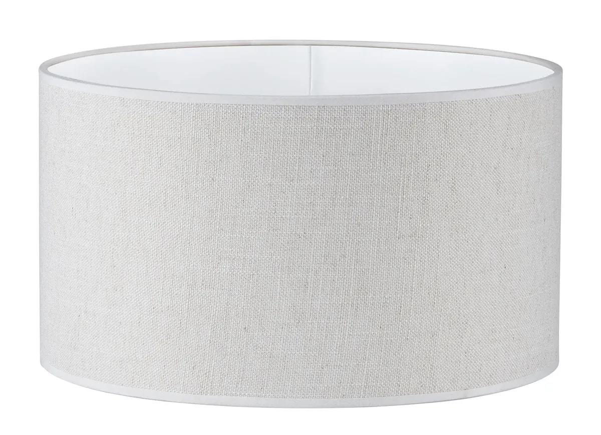  Lampeskjerm Ø60cm høyde 35cm lin Sand / White  Varenr.     2900