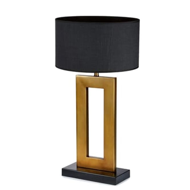 Hovedbilde Bordlampe Venice Brass H46cm