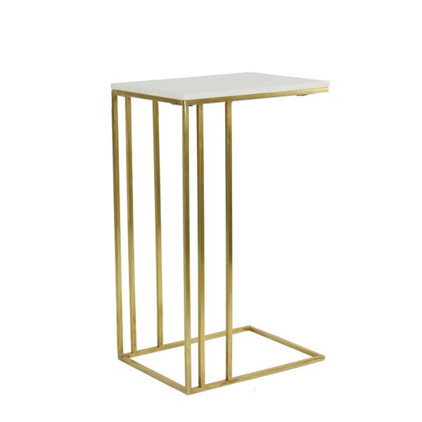 Hovedbilde Side table 41x31x66 cm ROSHAN white ...