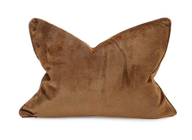 Hovedbilde  Pute 45x60 Herringbone Rust  Varenr.     ...