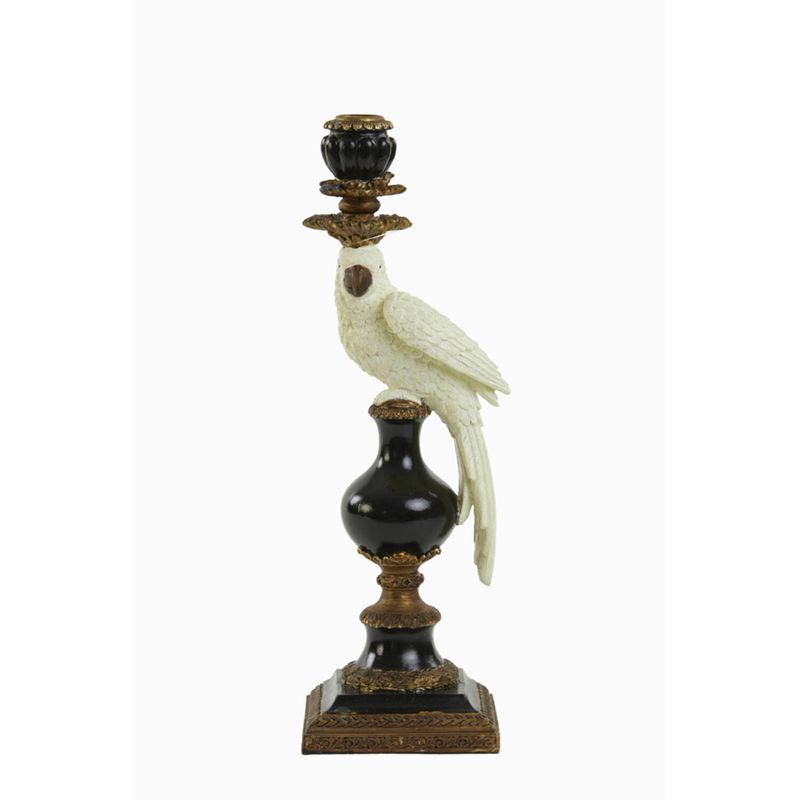 Lysestake Candle holder 13x12x37,5 cm NYASA black-cream