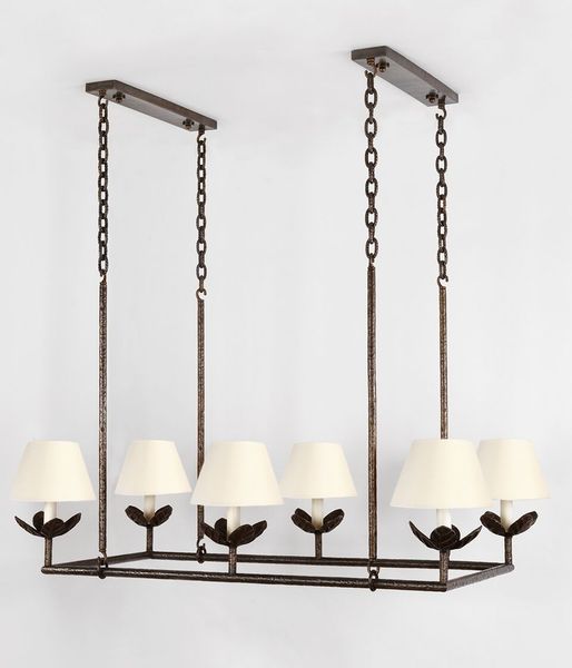 Hovedbilde St. Vivienne Leaf Chandelier Code: CL0141.BZ ...