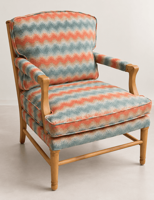 Hovedbilde Gripsholm stol trukket i stoffet Erin F 4642-01 ...