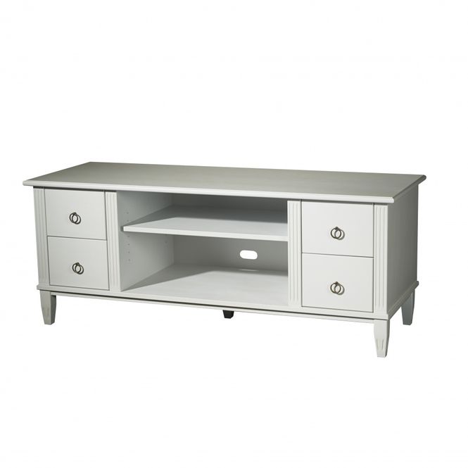 Hovedbilde Stockholm TV benk whitewash 150x 41 x 60h 
