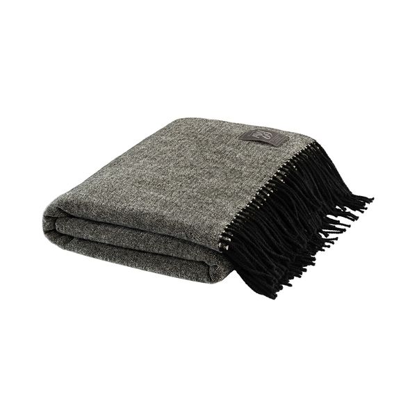 Hovedbilde Pledd FERRARA taupe 130×180 60-71523  50% ull og ...