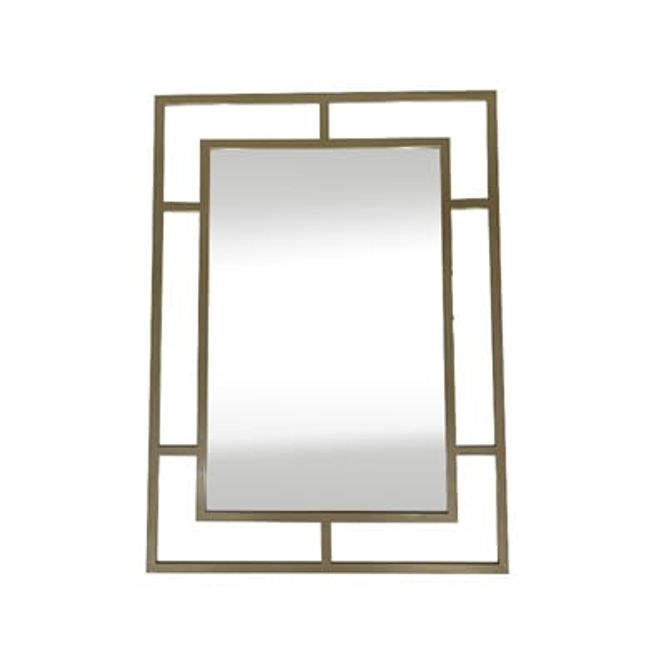 Hovedbilde Speil Manila sort metall ramme 110cm x 150cm x ...