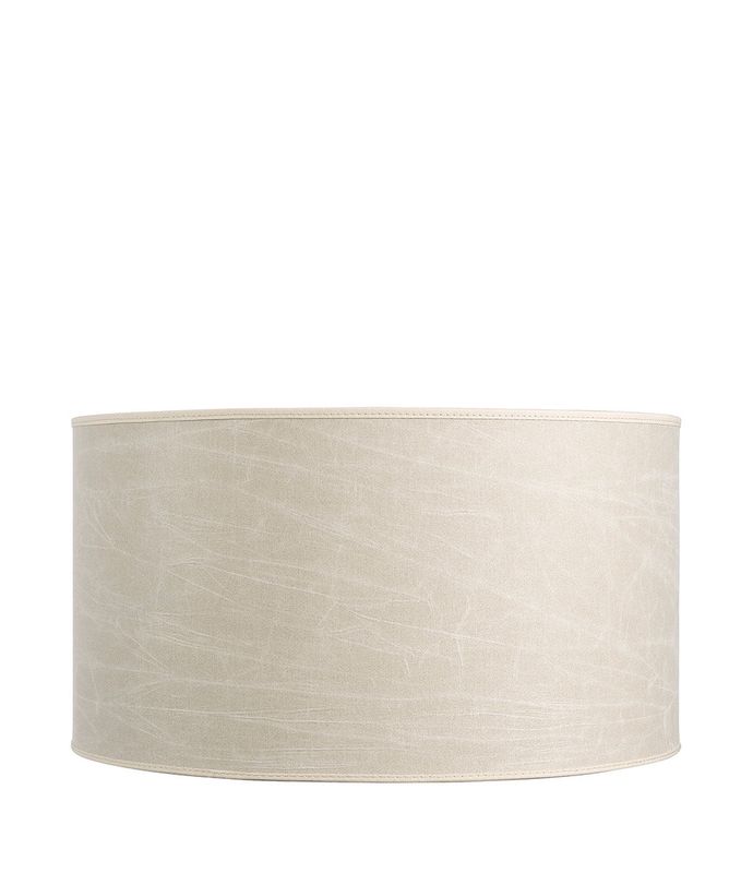 SHADE CYLINDER LEATHER CREAM Ø40 x 21cm h 