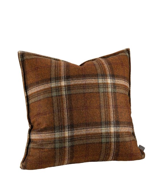 Hovedbilde HIGHLAND BROWN putetrekk i 50x50