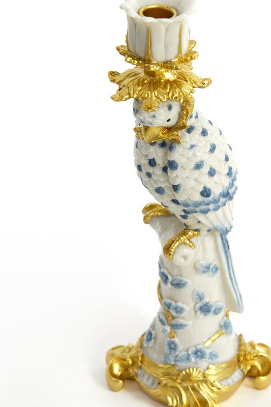 Lora blue white lysestake