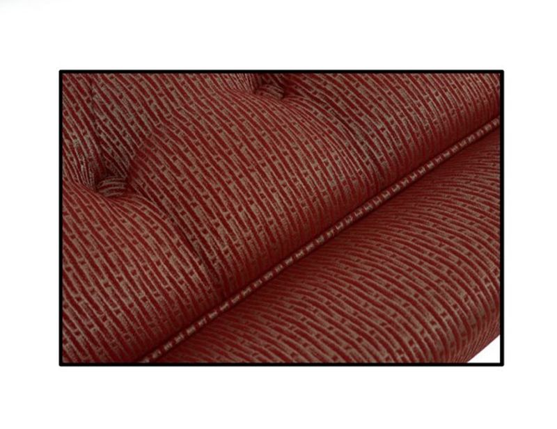 Puff Table Medi med knapper - Puff som brukes som bord 