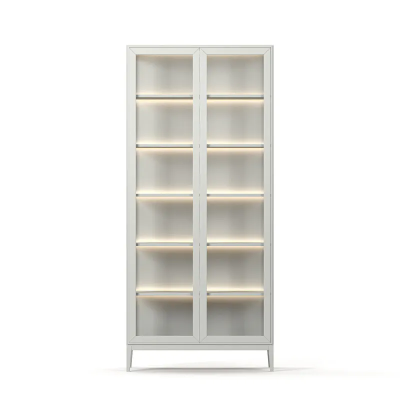Edge 2.0 Vitrineskap med led lys 739