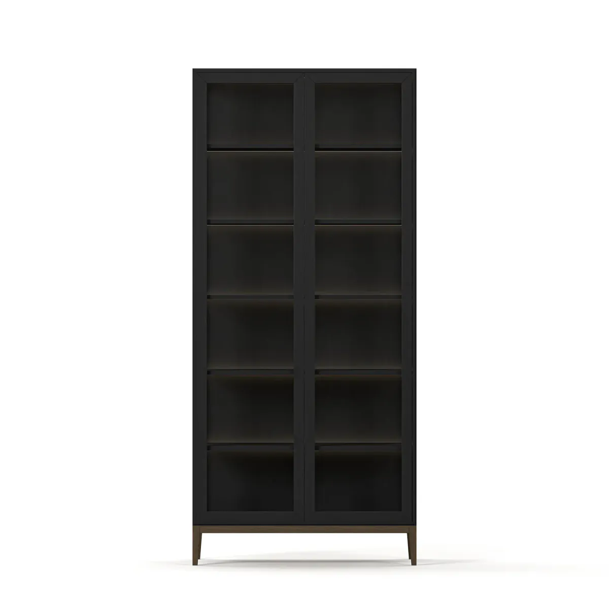 Edge 2.0 Vitrineskap med led lys 739