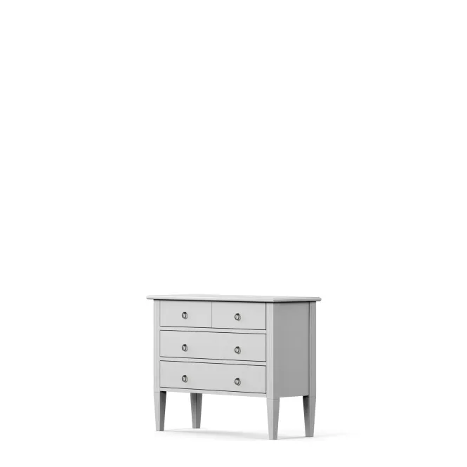 Hovedbilde Stockholm kommode whitewash  529AWW 94x36x72  