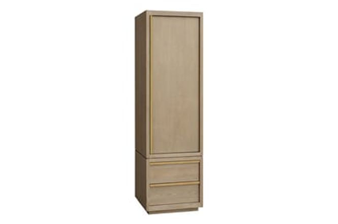 Hovedbilde  Garderobeskap Fremont 60x210x60 Natur grov ...